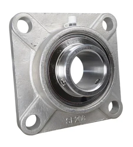 1-1/2″ Stainless Four Bolt Flange Bearing SSUCF208-24, SUCSF208-24, CRFS-PN24
