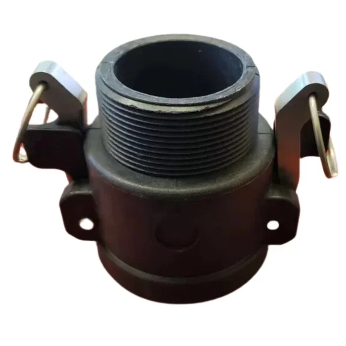 1.25″ Poly Female Coupler – Male NPT Coupler USA Made 125B