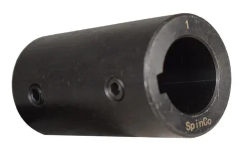1″ Solid Shaft Coupler w/ Keyway and Set Screws 3″ Long
