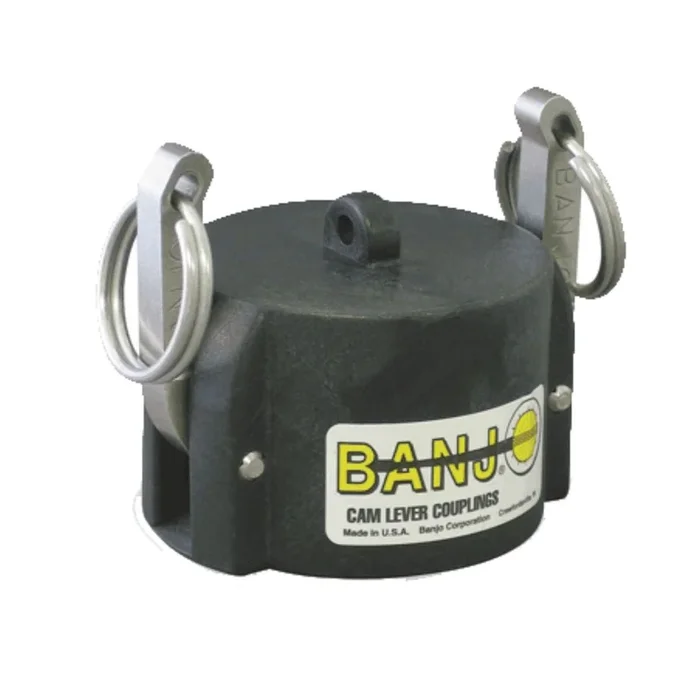 10 of 3/4″ Banjo Poly Cam Lever Coupler Cap for 3/4″ Male Adapter USA MADE