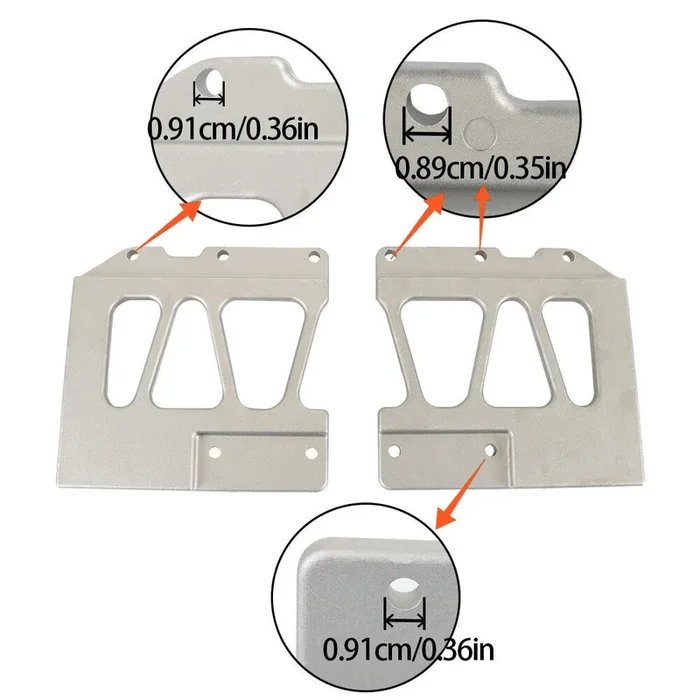 13-04286R 13-04286L Hinge Hood Upper Pivot Bracket For Peterbilt 357 377 378 379