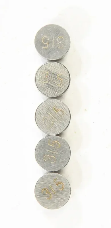 13-6793 Valve Shims 3.15mmx9.5mm 5/Pk