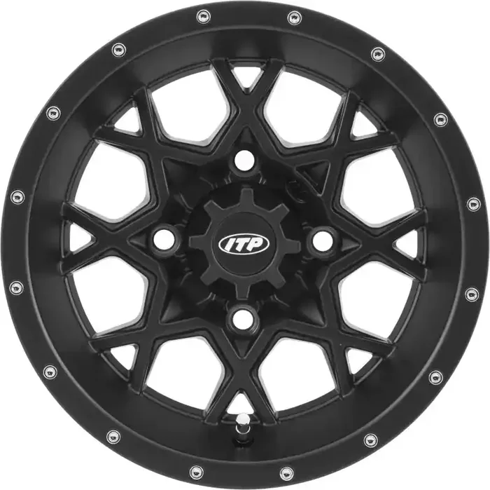 1428641536B Itp Hurricane 14X7 4/137 5+2 Black