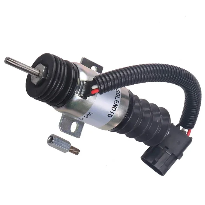 1756ESDB Shutoff Solenoid for Volvo L150 L120B L90B L180 L180C L90C L120C L150C