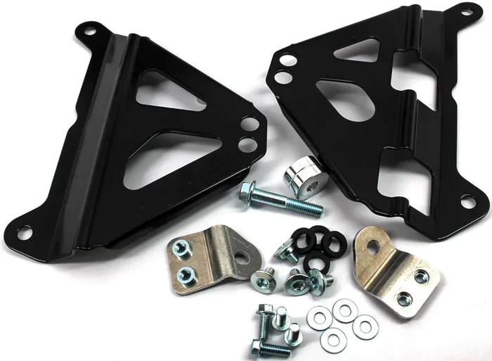 18-B179 Radiator Braces Black