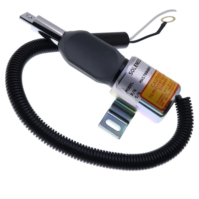 185208 Fuel Solenoid For Isuzu 4JG1 Mustang MTL20 Track Loader Gehl CTL70