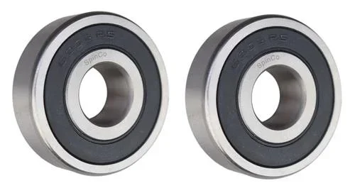 (2 Pack) 6303-2RS, 6303LLU, 303PP Sealed Radial Ball Bearing 17X47X14 SpinCo
