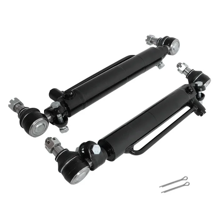 2 PCS D128454 D84800 Power Steering Cylinder Compatible For Case 580 580C 580D