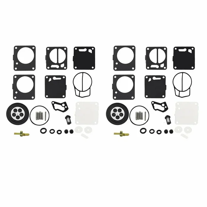 2 sets Carb Rebuild Kit for Sea Doo 650 SPI HX GS GSI GSX GTI GTS GTX CHALLENGER