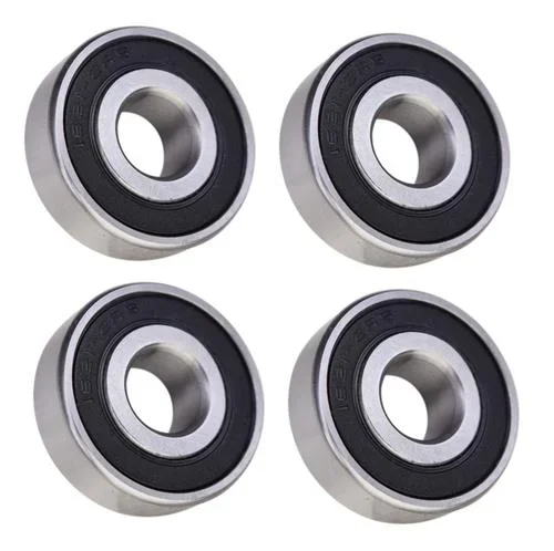 (4 Each) 1621-2RS Sealed Radial Ball Bearing 1/2 ID X 1-3/8 OD X 7/16 Wide