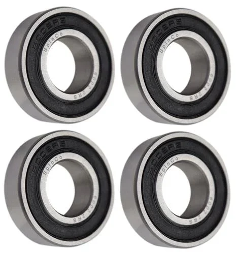 (4 Each) 6002-2RS, 6002LLU, 6002DDU Sealed Radial Ball Bearing 15X32X9 SpinCo