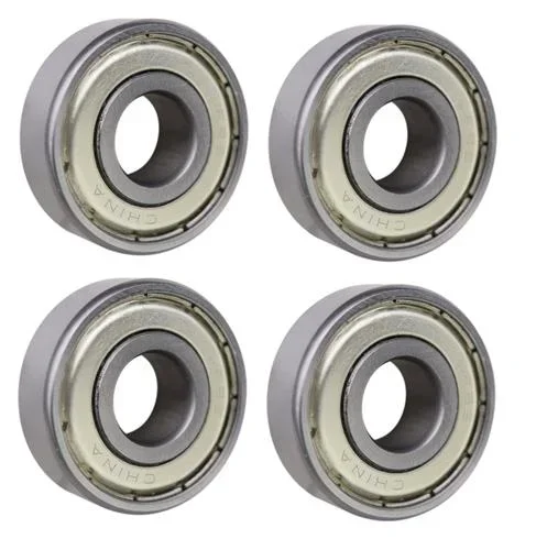 (4 Each) 6201-ZZ, 6201-2Z, 201SS Shielded Radial Ball Bearing 12X32X10 SpinCo