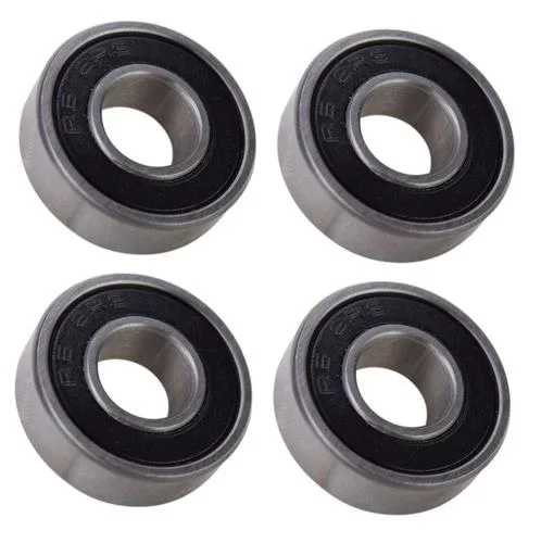 (4 Each) R6-2RS Sealed Radial Ball Bearing 3/8 ID X 7/8 OD X 9/32 Wide SpinCo