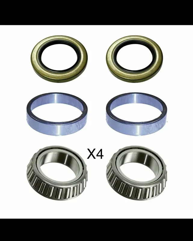 (4) SETS WHEEL BEARING KITS for Case Skid Steer 1700 1830 1835 1838 1840
