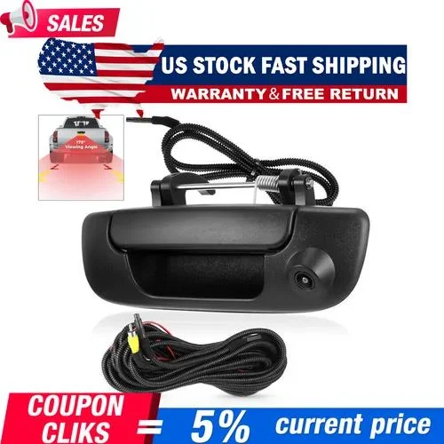 !55276237AA Tailgate Handle Backup Camera For 2002-2008 Dodge Ram 1500 2500 3500