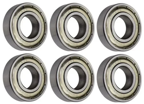 (6 Each) 6002-ZZ, 6002-2Z, 9102KDD Shielded Radial Ball Bearing 15X32X9 SpinCo