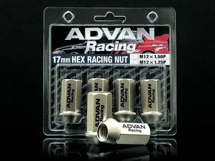 Advan Lug Nut 12X1.5 (Champagne Gold) – 4 Pack