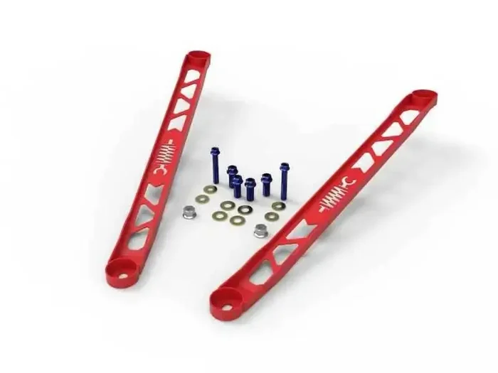 aFe CONTROL 304 Stainless Steel Front Suspension Strut Brace Red – Toyota GR Supra (A90) 20-21