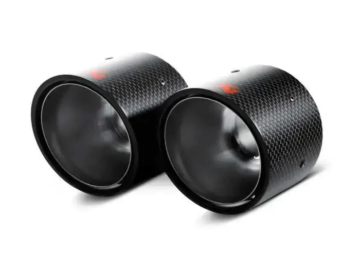 Akrapovic 07-14 MINI Cooper S (R56) / Cooper S Cabrio (R57) Tail Pipe Set (Carbon)