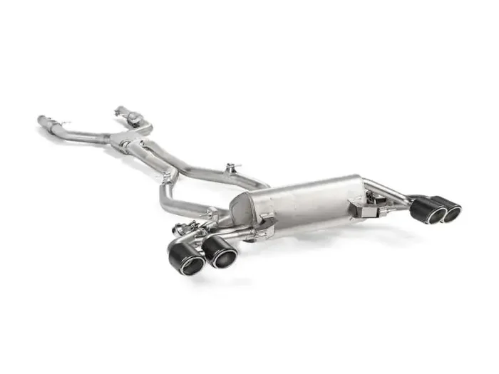 Akrapovic 17-19 Alfa Romeo Giulia Quadrifoglio Evolution Link Pipe Set (Titanium)