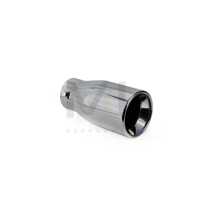 AMiO 02196 02196 Exhaust tip 102 mm, Silver, round, straight, Stainless Steel, 204mm, 75mm
