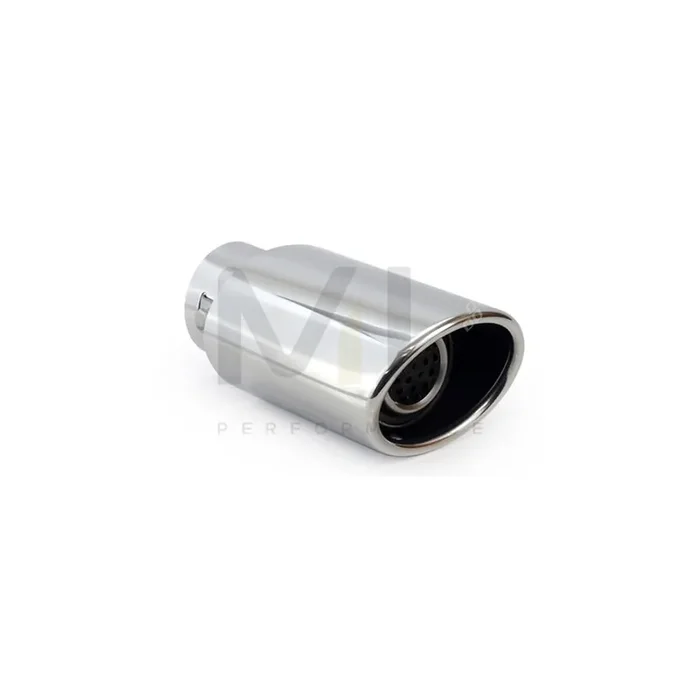 AMiO MT 003 01303 Exhaust tip 87 mm, straight, Stainless Steel, 146mm, 52, 65mm
