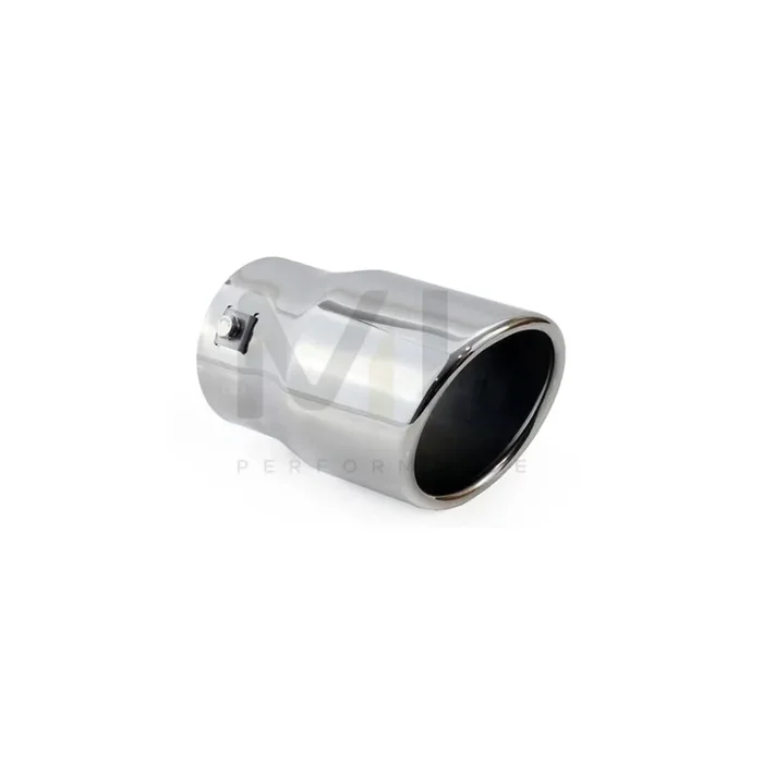 AMiO MT 007 01307 Exhaust tip 90 mm, round, Stainless Steel, 150mm, 78mm