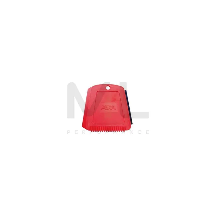 APA 37160 Ice scraper with rubber blade, 12 cm