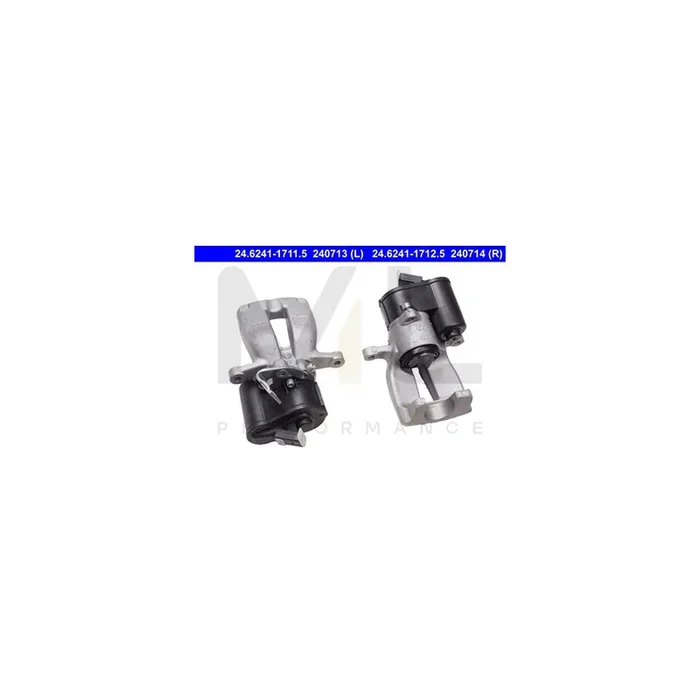 ATE 24.6241-1711.5 Brake Caliper for vehicles with electric parking brake, with electric motor, without holder