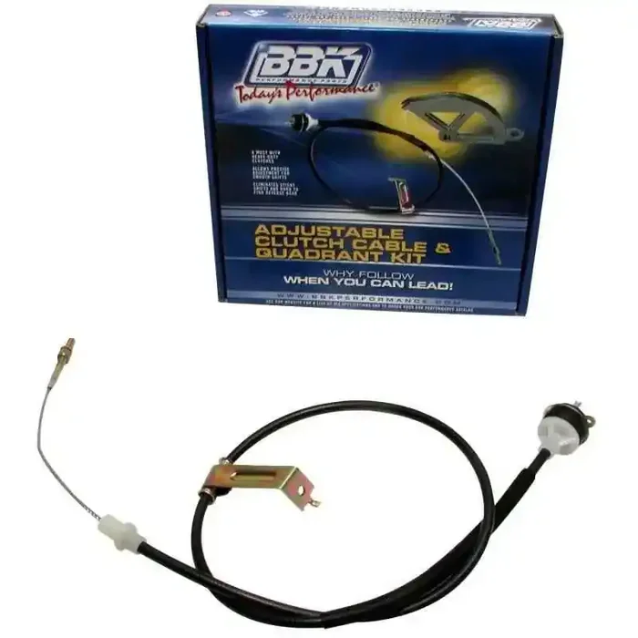 BBK 79-95 Mustang Adjustable Clutch Cable – Replacement