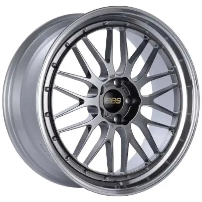 BBS LM 19×9.5 5×120 ET22 Diamond Black Center / Diamond Cut Lip Wheel PFS/Clip Required