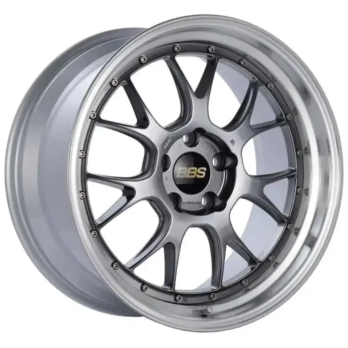 BBS LM-R 19×9.5 5×120 ET25 Diamond Black Center Diamond Cut Lip Wheel -82mm PFS/Clip Required