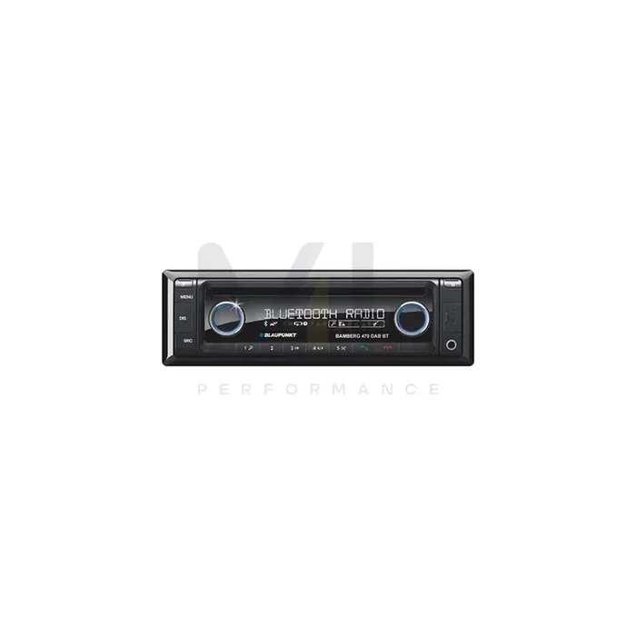 BLAUPUNKT BAMBERG 470DAB BT 2 001 017 123 461 Car stereo CD, 1 DIN, 12V, MP3, WMA