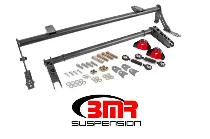 BMR 05-14 S197 Mustang Rear Bolt-On Hollow 35mm Xtreme Anti-Roll Bar Kit (Poly) – Black Hammertone