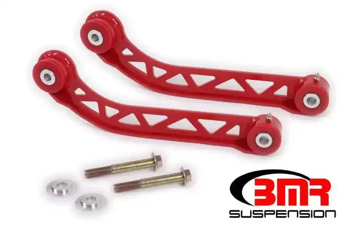 BMR 08-17 Challenger Non-Adj. Upper Control Arms (Polyurethane) – Red