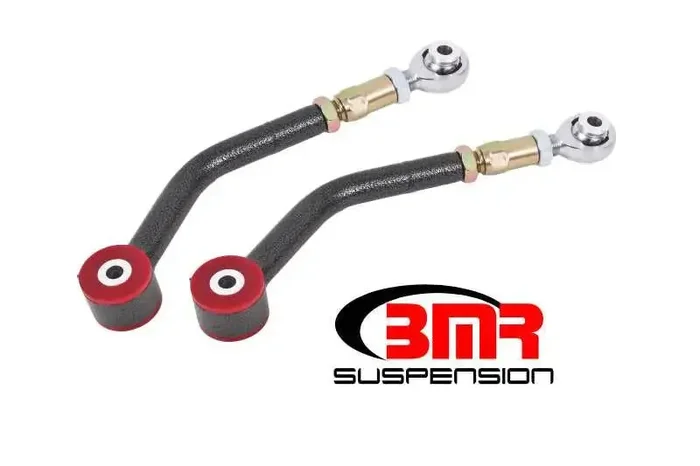 BMR 08-17 Challenger Upper Control Arms On-Car Adj. Rod Ends (Polyurethane) – Black Hammertone