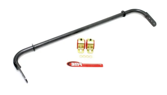 BMR 10-11 5th Gen Camaro Rear Hollow 25mm Adj. Sway Bar Kit w/ Bushings – Black Hammertone