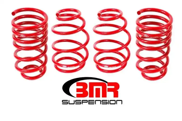 BMR 10-15 5th Gen Camaro V8 Lowering Spring Kit (Set Of 4) – Red