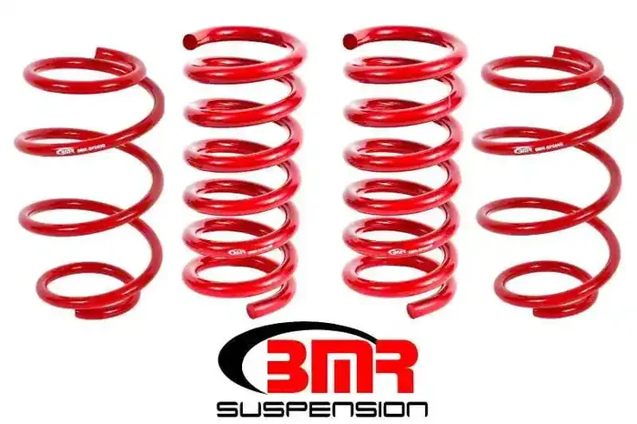 BMR 15-17 S550 Mustang Performance Version Lowering Springs (Set Of 4) – Red