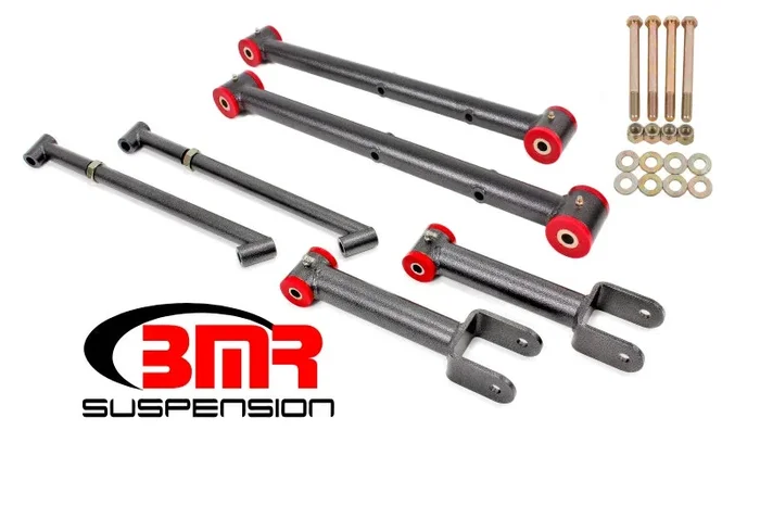 BMR 68-72 A-Body Non-Adj. Rear Suspension Kit – Black Hammertone