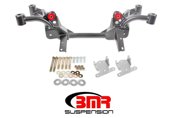 BMR 82-92 3rd Gen F-Body K-Member w/ SBC/BBC Motor Mounts and Pinto Rack Mounts – Black Hammertone