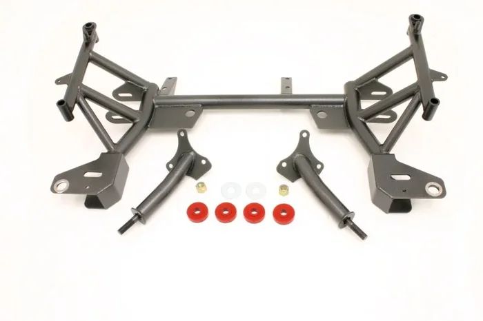 BMR 93-02 F-Body K-Member w/ SBC/BBC Motor Mounts and Pinto Rack Mounts – Black Hammertone