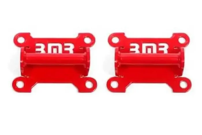 BMR 98-02 Chevrolet Camaro Motor Mount Kit (Solid Steel) – Red