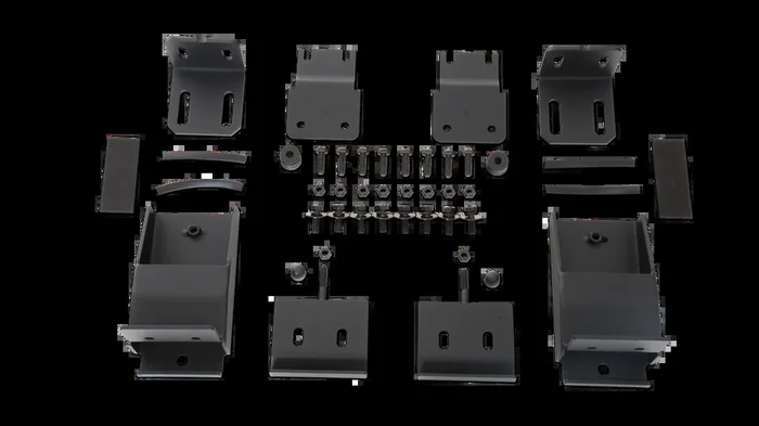 Body Armor 4×4 2007 Through 2018 Wrangler JK Roof Rack Mount Kit – JK-6121