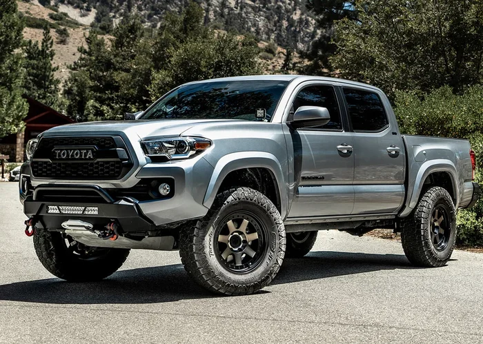 Body Armor 4×4 2016 Through 2020 Tacoma Hiline Front Winch Bumper – TC-19339