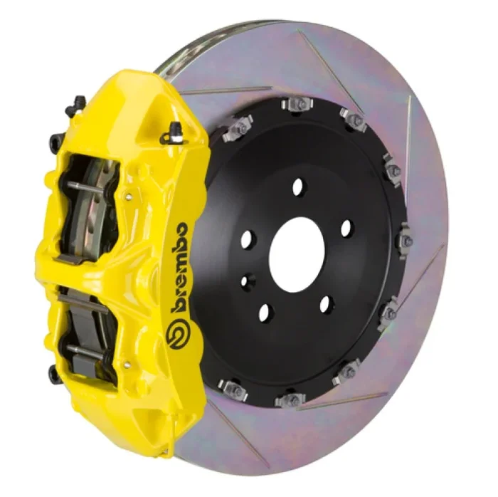 Brembo 15+ RC-F/16-20 GS-F Front GT BBK 6 Piston Cast 405×34 2pc Rotor Slotted Type-1- Yellow
