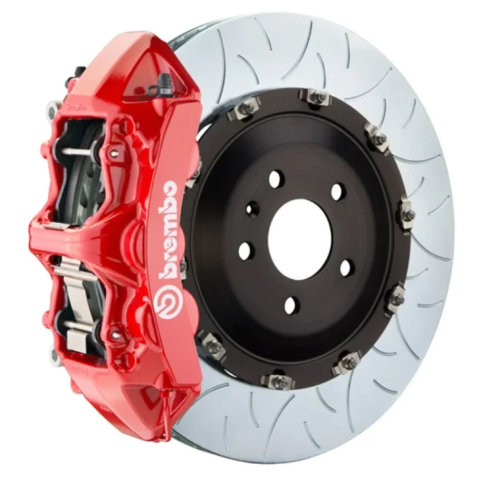 Brembo SS Front GT BBK 6 Piston Cast 405×34 2pc Rotor Slotted Type-3-Red
