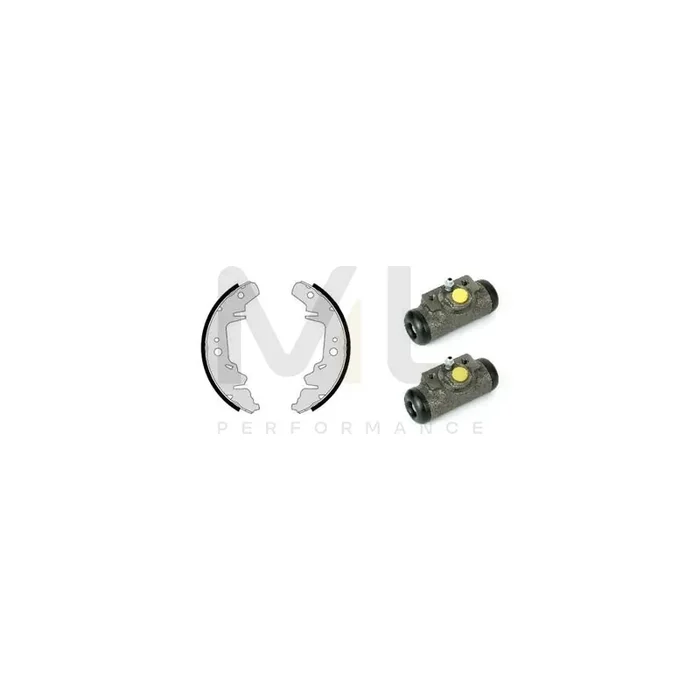 BREMBO STANDARD KIT H 11 001 Brake Shoe Set for CHRYSLER Voyager / Grand Voyager III (GS) Ø 250mm