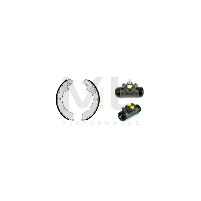 BREMBO STANDARD KIT H 16 001 Brake Shoe Set Ø 254mm