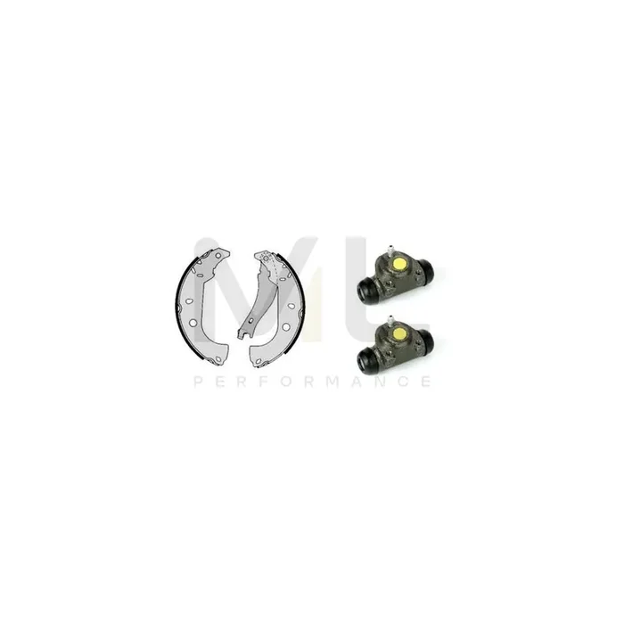 BREMBO STANDARD KIT H 23 022 Brake Shoe Set Ø 229mm